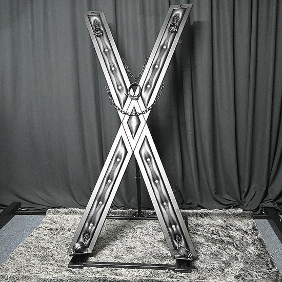 THORN GARDEN™ black st andrews cross - free shipping