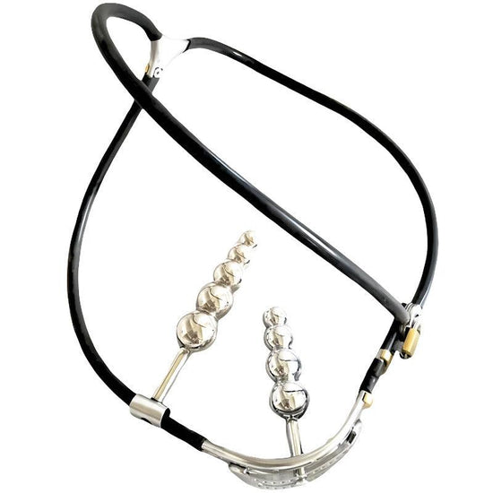 THORN GARDEN™ Female invisible chastity belt with vaginal plug butt plug free shipping