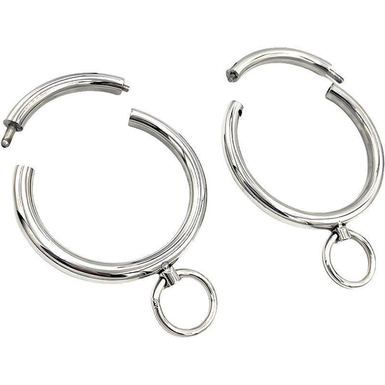 THORN GARDEN™ about 0.6kg thick 1cm Stainless steel ankle cuffs free shipping