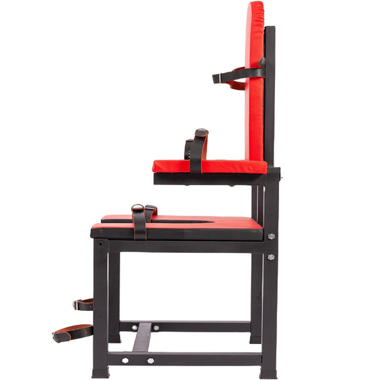 THORN GARDEN™ Red Leather Bdsm Bondage Chair - free shipping