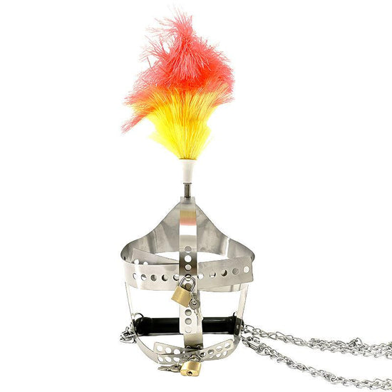 THORN GARDEN™ Stainless steel harness mouth plug headgear free shipping