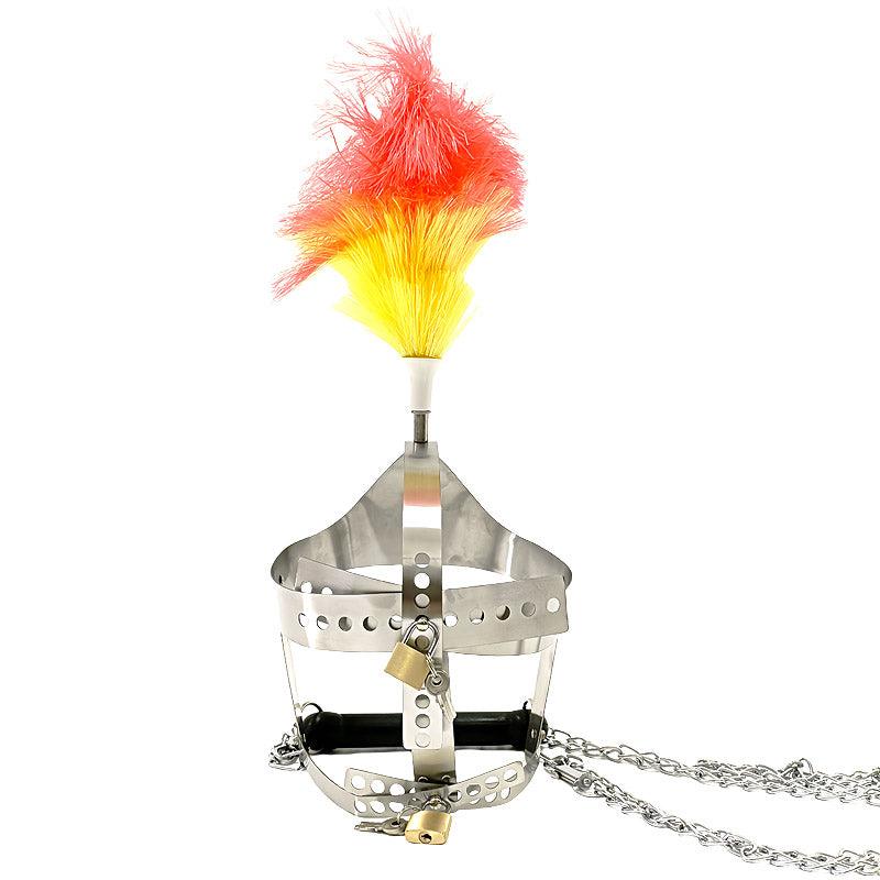THORN GARDEN™ Stainless steel harness mouth plug headgear free shipping