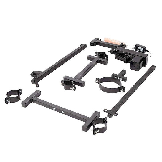 THORN GARDEN™ Doggy-Style Four-Limb Bondage rack with metal cuffs - free shipping