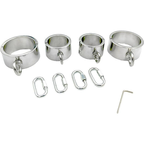 THORN GARDEN™ 2.6kg height 4cm Hand and foot metal bondage cuffs free shipping