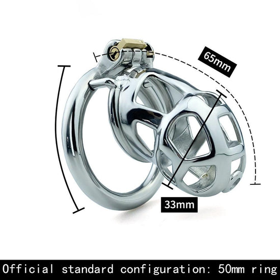 THORN GARDEN™ Eyecobra: The Ultimate Male Chastity Cage for Intimacy & Security