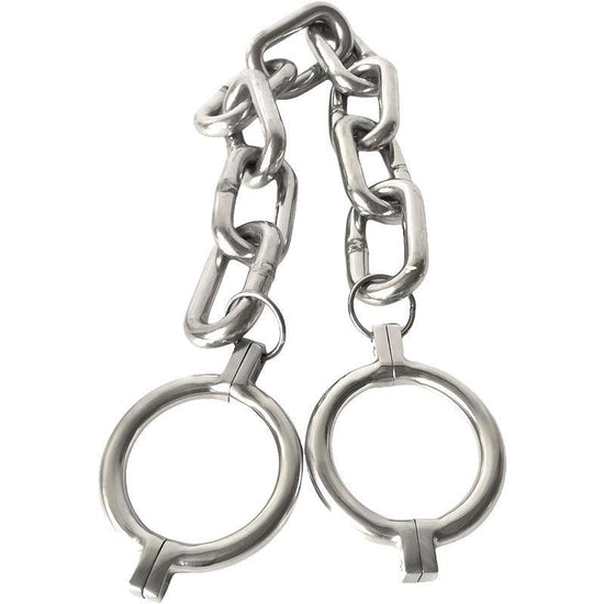 THORN GARDEN™ 3.31Ib 0.63in thick Stainless steel ankle cuffs free shipping