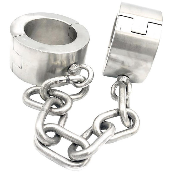 THORN GARDEN™ about 6.5kg height 6cm stainless steel ankle cuffs and free shipping