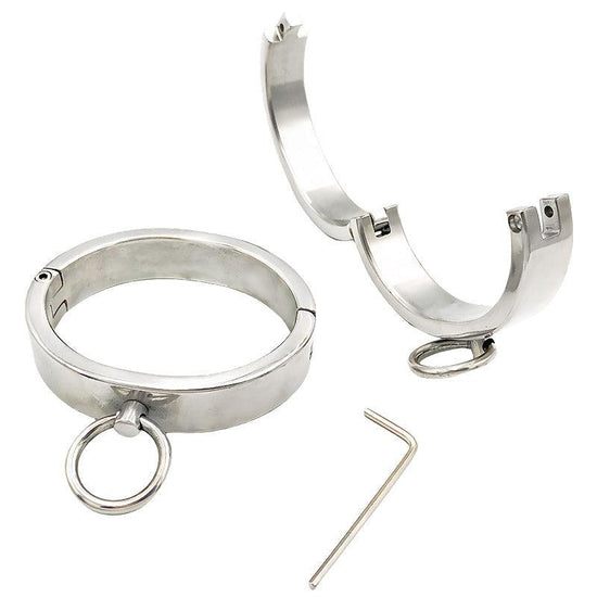 THORN GARDEN™ 0.29/0.33/0.55/0.6kg height 2cm Stainless steel ankle cuffs free shipping