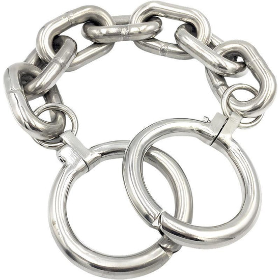 THORN GARDEN™ about 3kg thick 1.6cm Stainless steel ankle cuffs free shipping