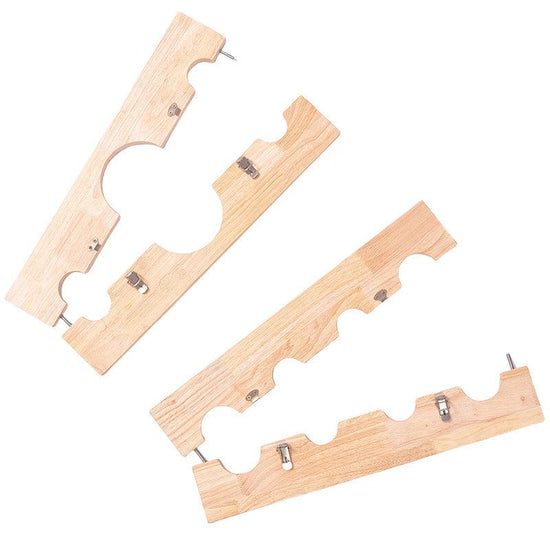 THORN GARDEN™ Wooden Bondage Wooden shackle integrated with hand and neck