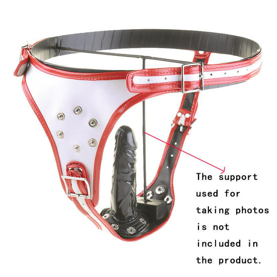 THORN GARDEN™ Removable dildo leather pants free shipping