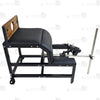 Premium Handcrafted Leather Spanking Bench with pillory