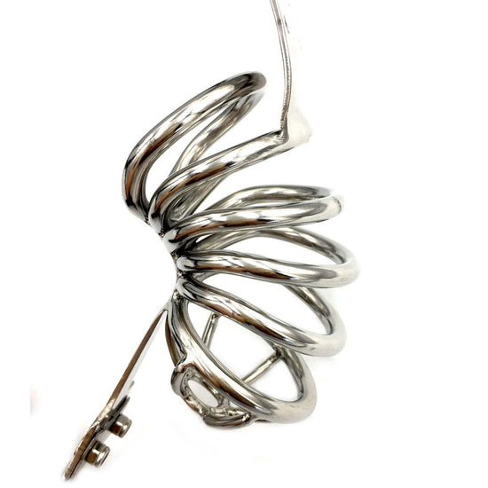 THORN GARDEN™ BDSM Chastity Cage with Perforated Penis Tube - Secure Online Shopping