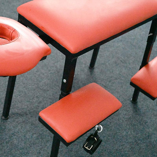 THORN GARDEN™ bdsm red leather spanking bench - Free shipping