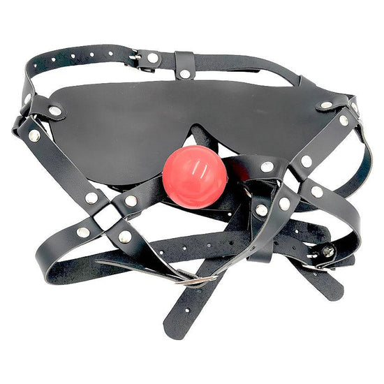 THORN GARDEN™ Harness type eye mask and gag free shipping