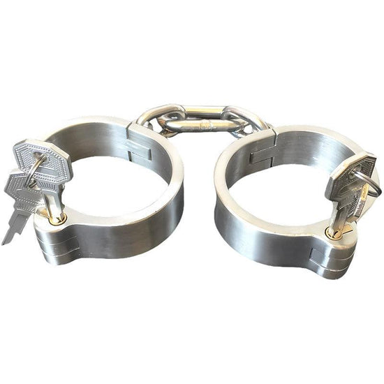 THORN GARDEN™ 0.6kg 2.2cm heigh Stainless steel latch lock handcuffs free shipping