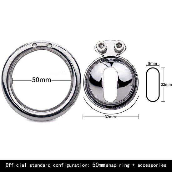 U-Shaped Chastity Lock: Experience Unmatched Pleasure & Security