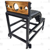 Premium Handcrafted Leather Spanking Bench with pillory