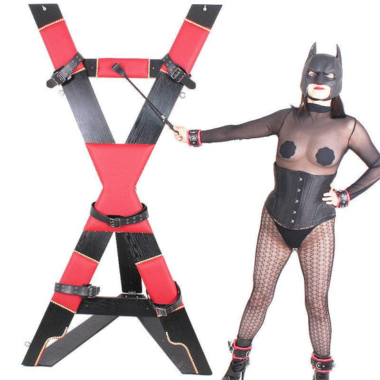 THORN GARDEN™ BDSM furniture X-cross Restraint Frame
