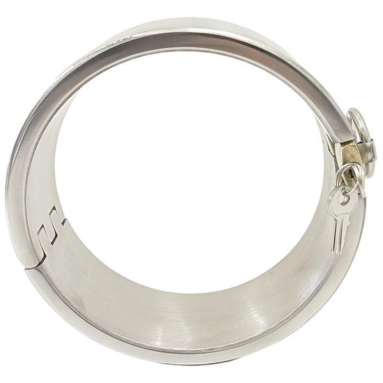 THORN GARDEN™ 1.2kg 5cm high stainless steel bdsm collar with lock and free shipping