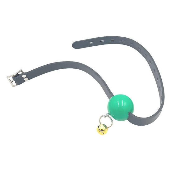 THORN GARDEN™ bdsm leather silicone material bell mouth plug free shipping