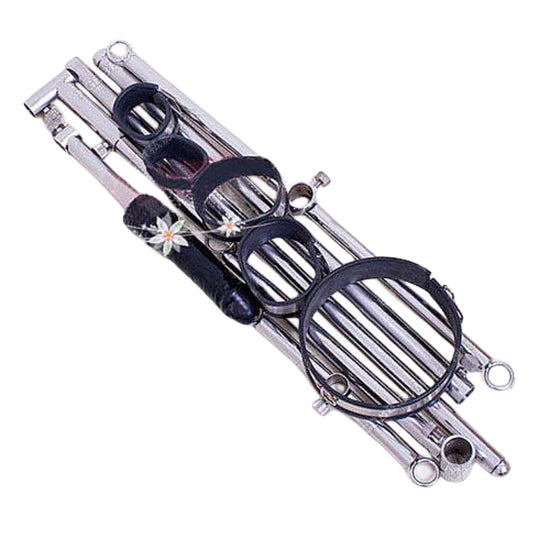 THORN GARDEN™ Stainless steel Doggy Style Bondage Rack with cuffs - free shipping