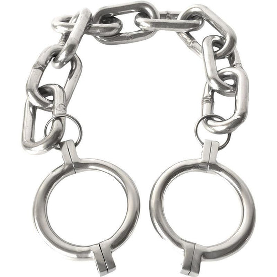 THORN GARDEN™ 3.31Ib 0.63in thick Stainless steel ankle cuffs free shipping