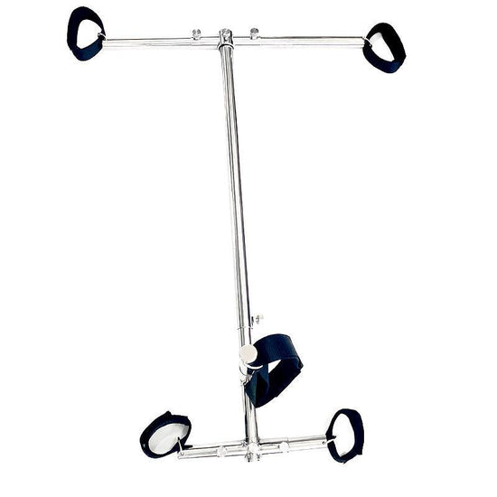THORN GARDEN™ Stainless steel Doggy Style Bondage Rack with Textile cuffs - free shipping