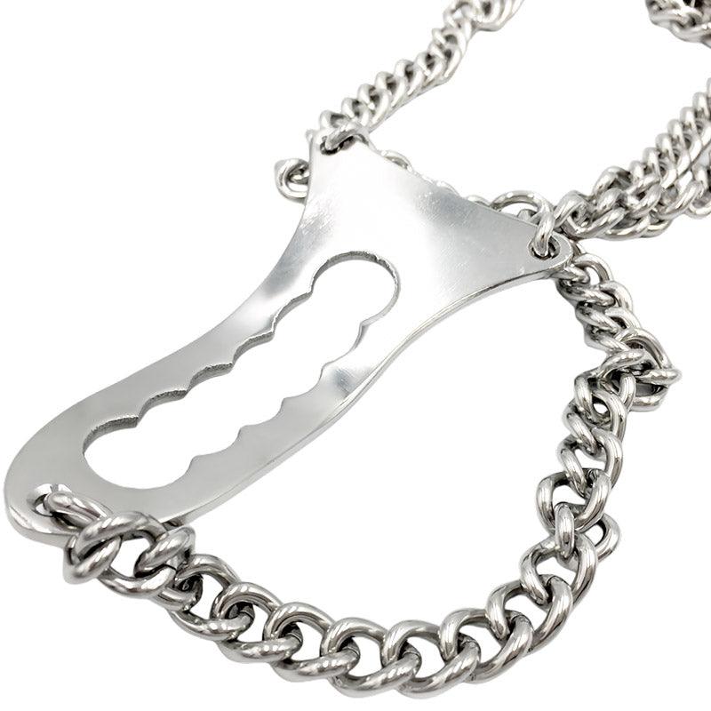 THORN GARDEN™ Stainless steel female invisible chastity belt with lock free shippng