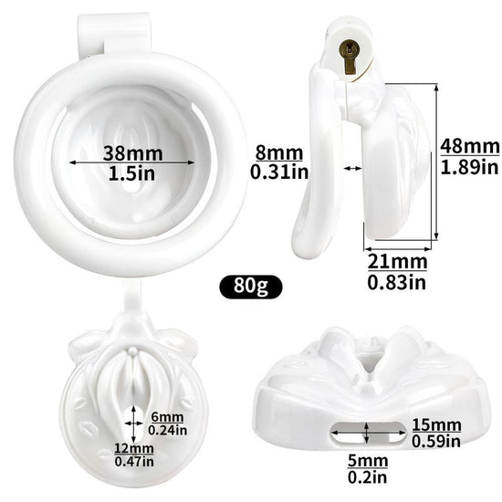 THORN GARDEN™ Hard resin Male chastity device