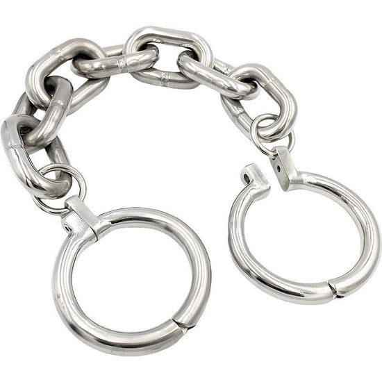 THORN GARDEN™ about 3kg thick 1.6cm Stainless steel ankle cuffs free shipping