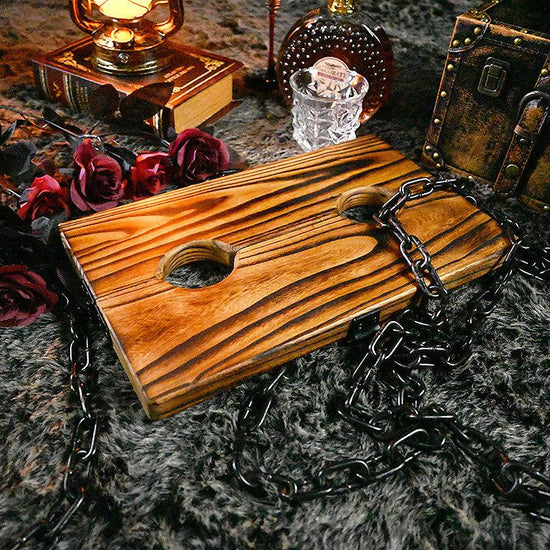 THORN GARDEN™ BDSM ELM wooden pillory and free shipping