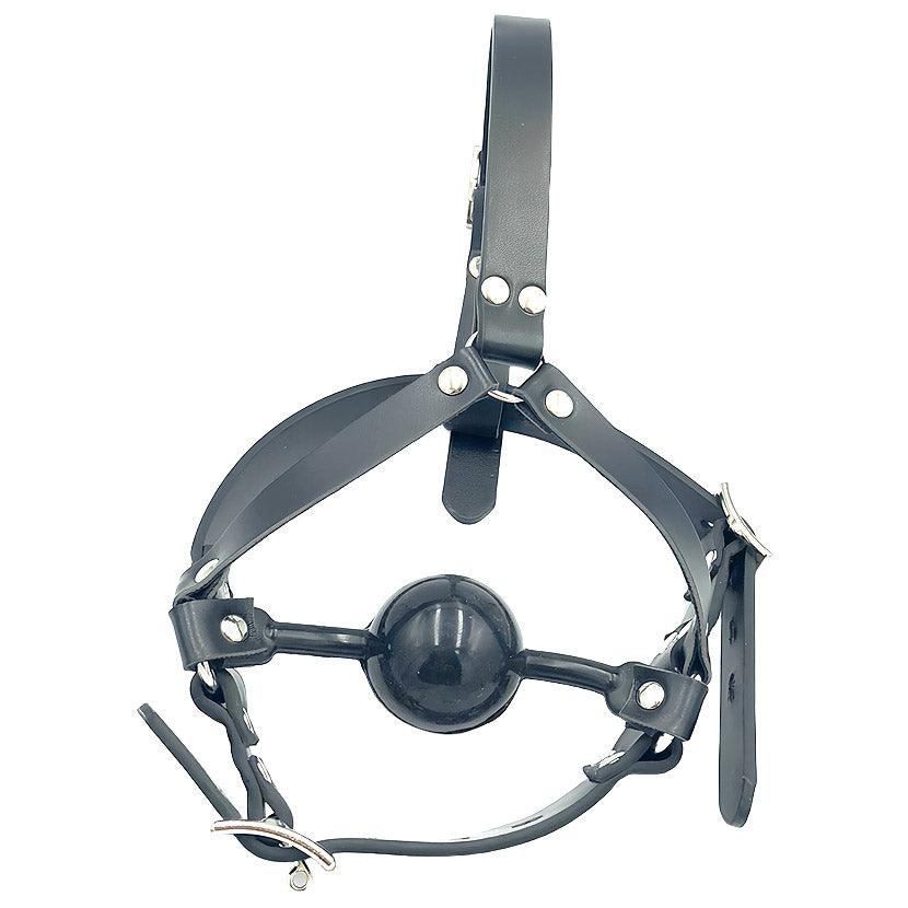 THORN GARDEN™ Harness type silicone ball gag free shipping