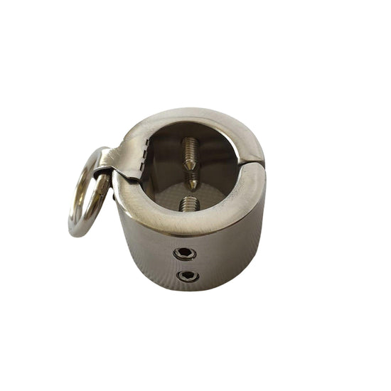 THORN GARDEN™ High-Quality Stainless Steel Cock and Ball Crusher with Lock