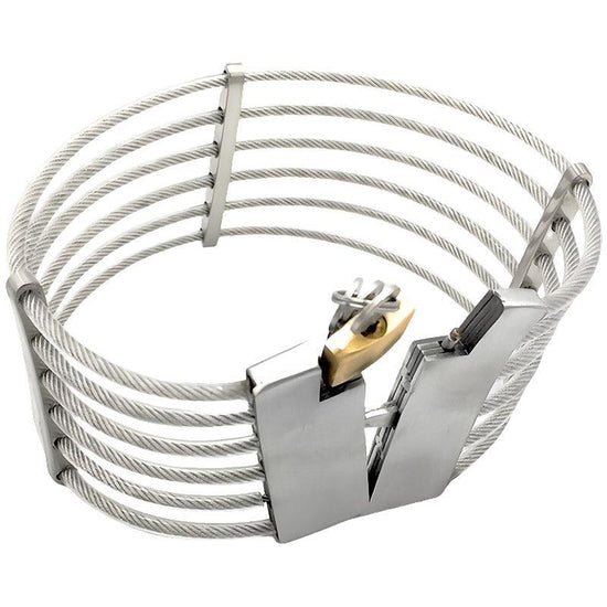 THORN GARDEN™ 0.5kg stainless steel wire slave collar free shipping