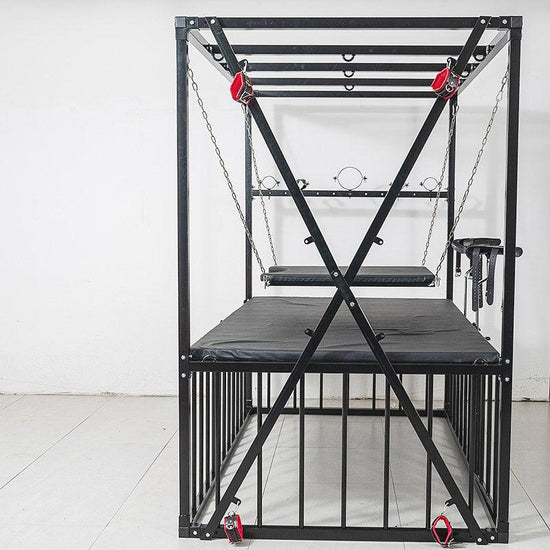 THORN GARDEN™ bdsm cage bed with sex machine - Free Shipping