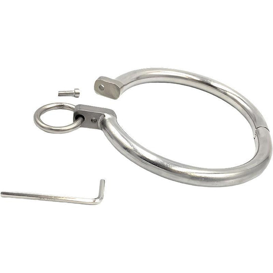 THORN GARDEN™ about 0.7kg 2cm thick stainless steel bdsm collar and free shipping