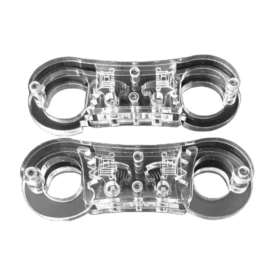 THORN GARDEN™ High-Quality Transparent Thumb Cuffs for BDSM Play