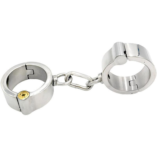 THORN GARDEN™ 0.8kg 3cm high Stainless steel lock handcuffs free shipping