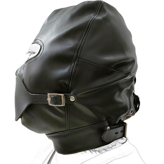 THORN GARDEN™ bondage Open Mouth leather Hood free shipping