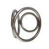 THORN GARDEN™ Extra Large Stainless Steel Male Delay Cock Ring Set