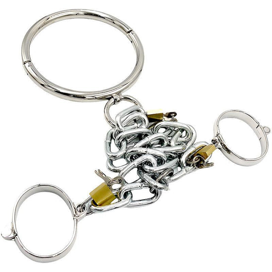 THORN GARDEN™ about 1kg 1.5cm heigh Hand and neck restraint shackles set free shipping