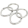 THORN GARDEN™ 0.15kg Stainless Steel 8 shape handcuff free shipping