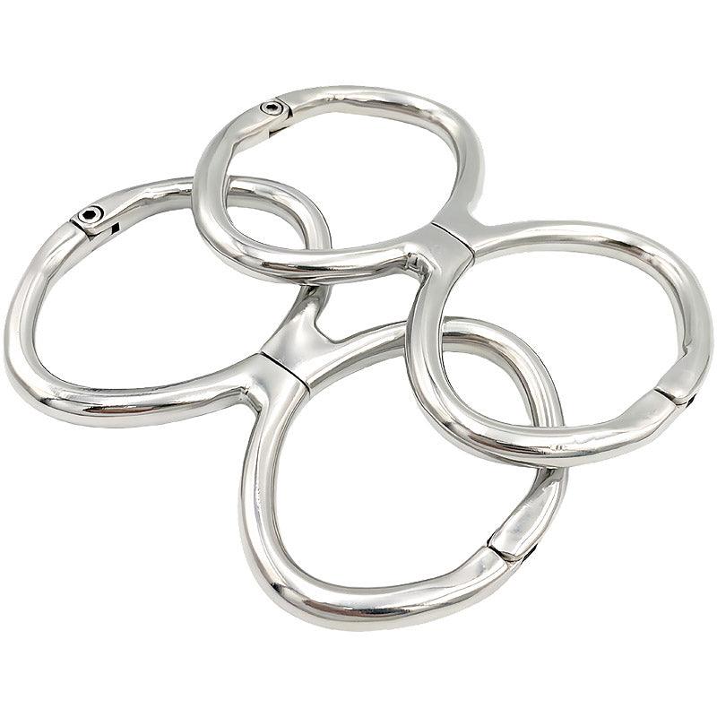 THORN GARDEN™ 0.15kg Stainless Steel 8 shape handcuff free shipping
