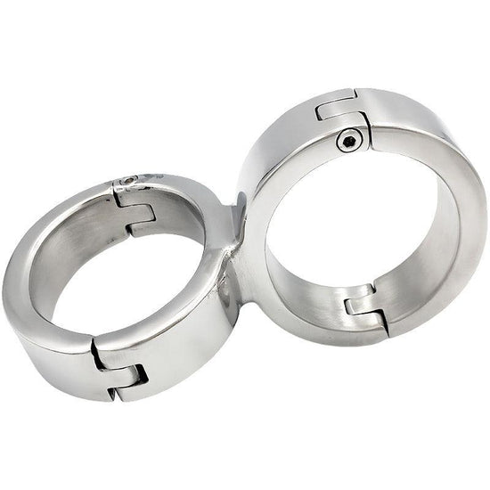 THORN GARDEN™ about 0.5kg 2cm high Stainless steel screw lock 8 shape handcuffs
