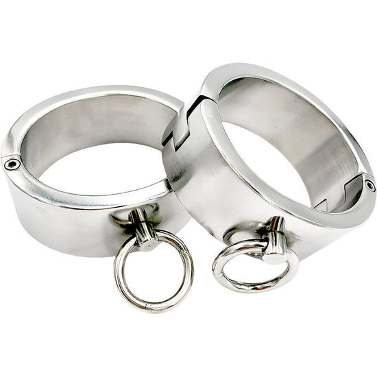 THORN GARDEN™ 0.7kg 3cm heigh Stainless steel screw lock handcuffs with free shipping