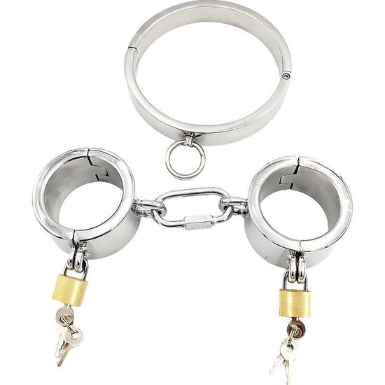 THORN GARDEN™ 6.17Ib 1.57in heigh Hand, foot and neck restraint set free shipping