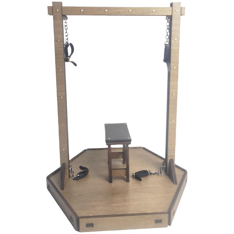 THORN GARDEN™ Custom style handmade solid wood Open leg spreader