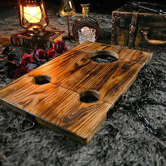 THORN GARDEN™ ELM wooden pillory and free shipping