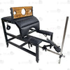 Premium Handcrafted Leather Spanking Bench with pillory